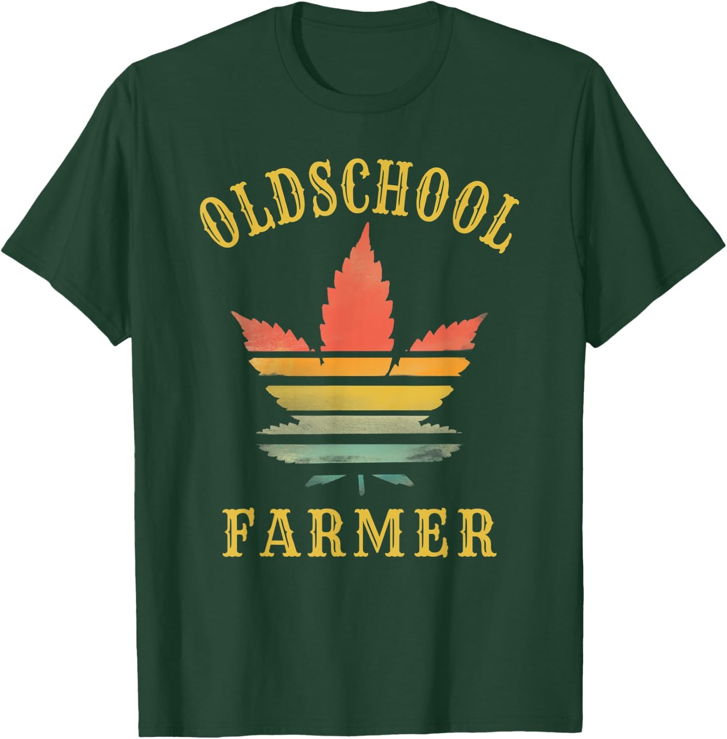 Humorous Weed Leaf Pot Farmer Plant Growers Lovers Quote T-Shirt - T-Shirt | Forest