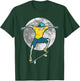 Skeleton Skateboarder Skateboard Skateboarding Skater T-Shirt - T-Shirt | Forest