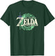 The Legend of Zelda Tears Of The Kingdom Official Logo Short Sleeve , Black, Small T-Shirt - T-Shirt | Forest