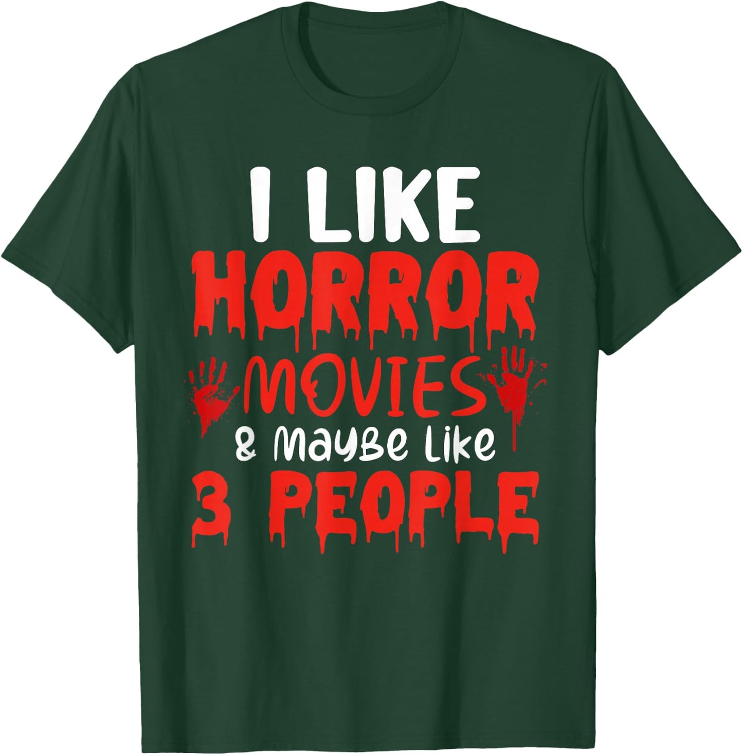 Horror Movie Gift Scary Movies True Crime T-Shirt - T-Shirt | Forest