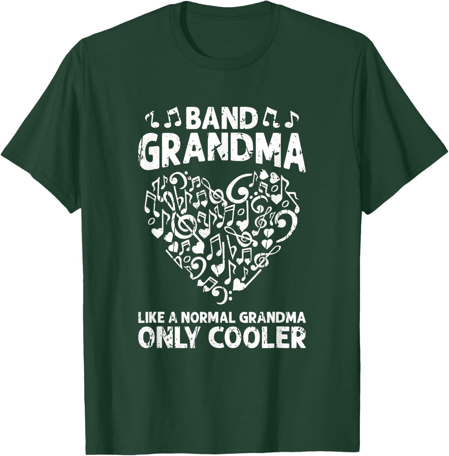 Band Grandma like a normal grandma only cooler - orchestra T-Shirt - T-Shirt | Forest