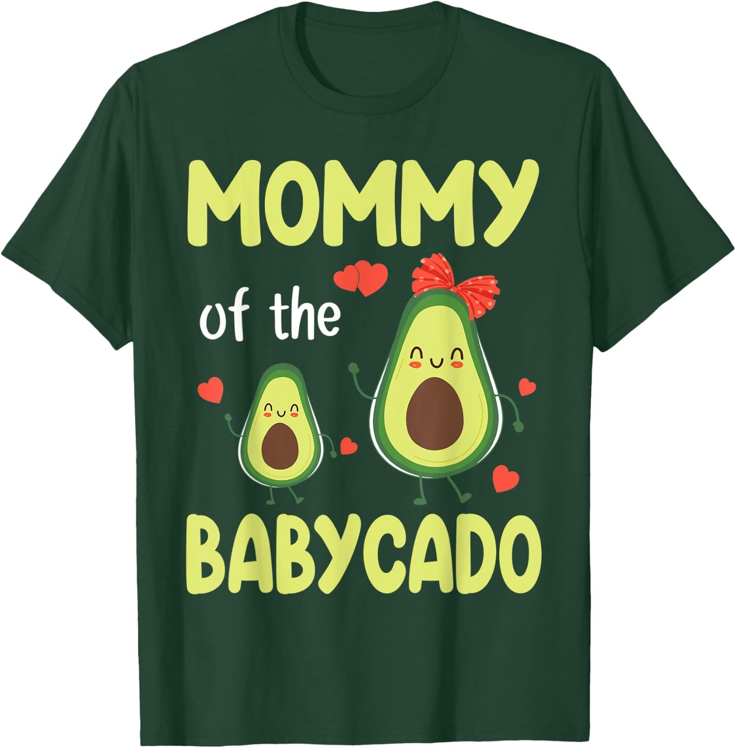 Avocados Dance Together Happy Mommy Of The Babycado Children T-Shirt - T-Shirt | Forest