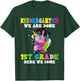 Graduation 2025 Kindergarten We Are Done Magical Unicorn Kid T-Shirt - T-Shirt | Forest