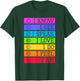 Namaste Yoga Meditation 7 Chakras Spiritual T-Shirt - T-Shirt | Forest