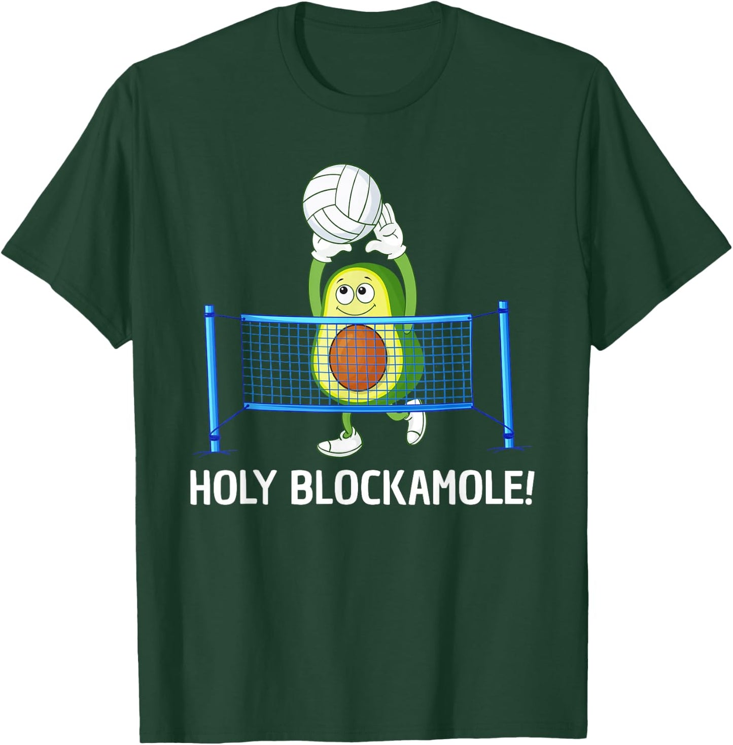 Funny Volleyball Design Women Volleyball Players T-Shirt - T-Shirt | Forest