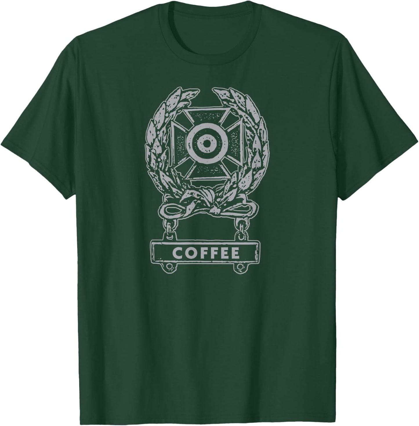 American Marauder: Coffee Expert Badge T-Shirt - T-Shirt | Forest