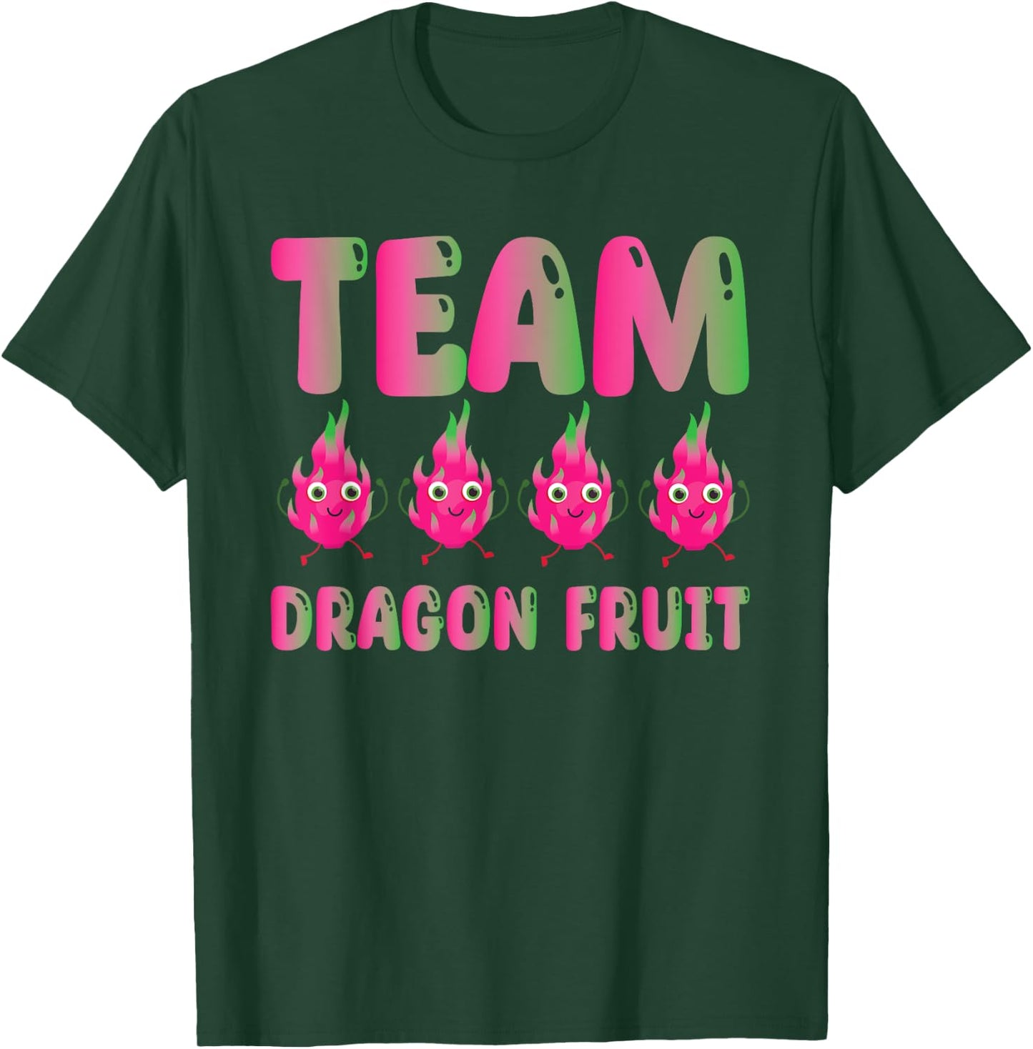Funny Team Dragon Fruit Costume Love Tropical Food T-Shirt - T-Shirt | Forest