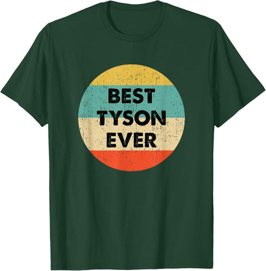 Tyson Name T-Shirt - T-Shirt | Forest