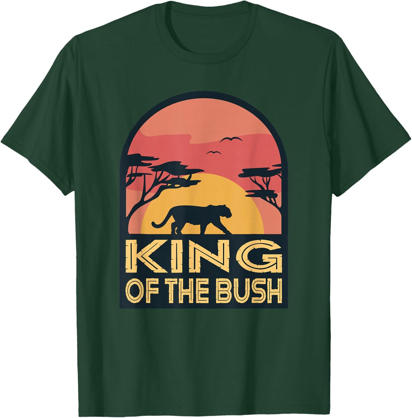 Safari Family Vacation Design For An African Jungle Tour T-Shirt - T-Shirt | Forest