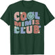 Groovy Retro Cool Mimis Club Mother's Day New Grandma T-Shirt - T-Shirt | Forest