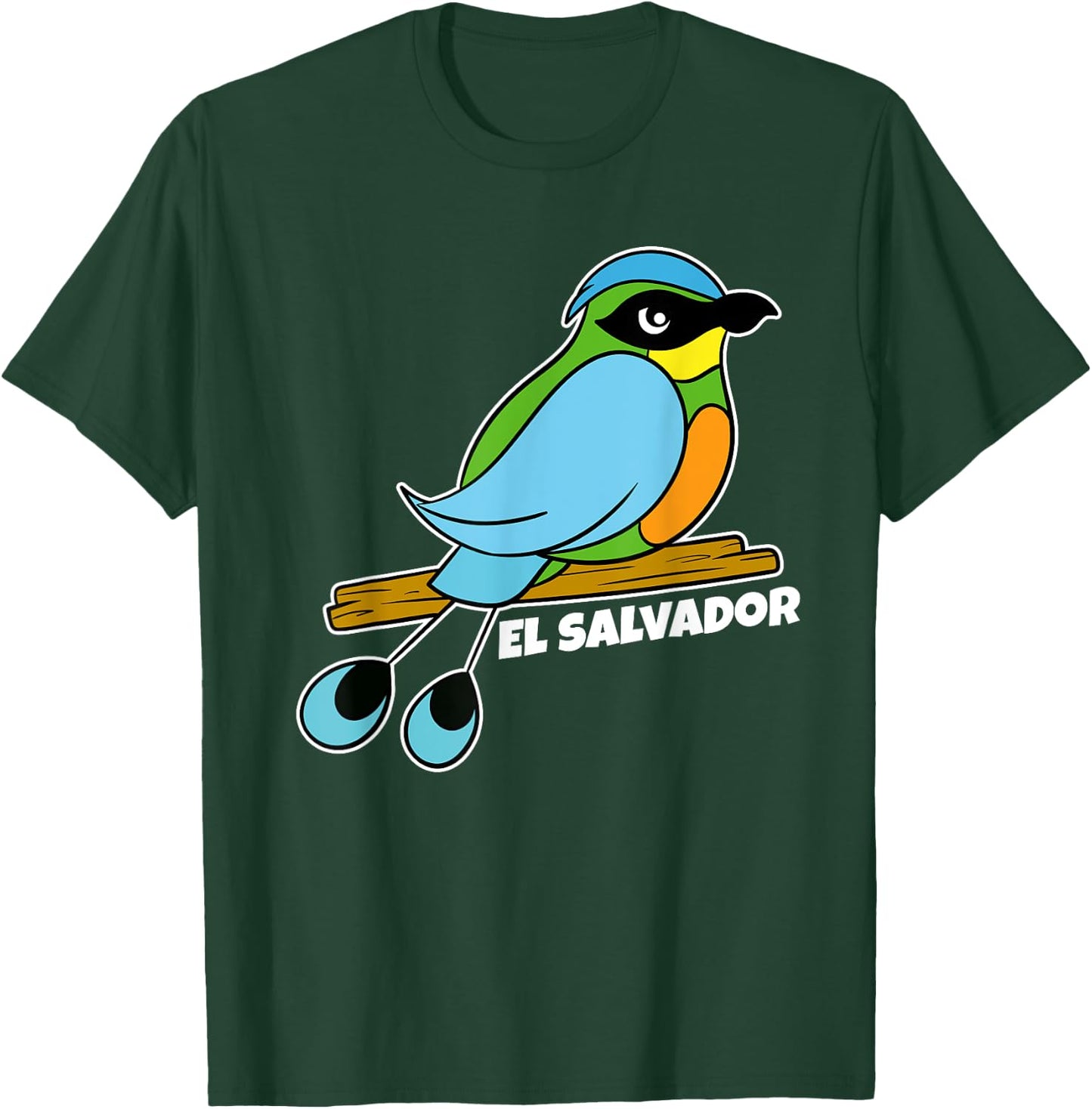 El Salvador Torogoz - El Salvadorean Nacional, Bird Torogoz T-Shirt - T-Shirt | Forest