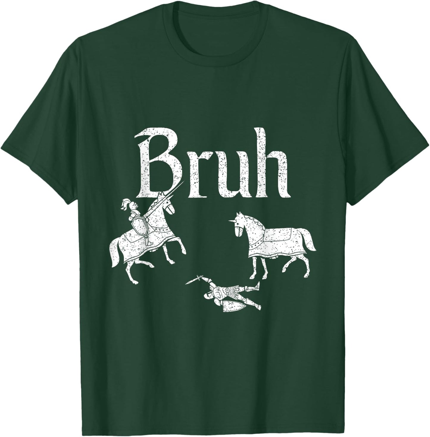 Funny Jousting Retro Renaissance Festival Medieval T-Shirt - T-Shirt | Forest