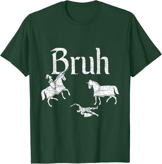 Funny Jousting Retro Renaissance Festival Medieval T-Shirt - T-Shirt | Forest
