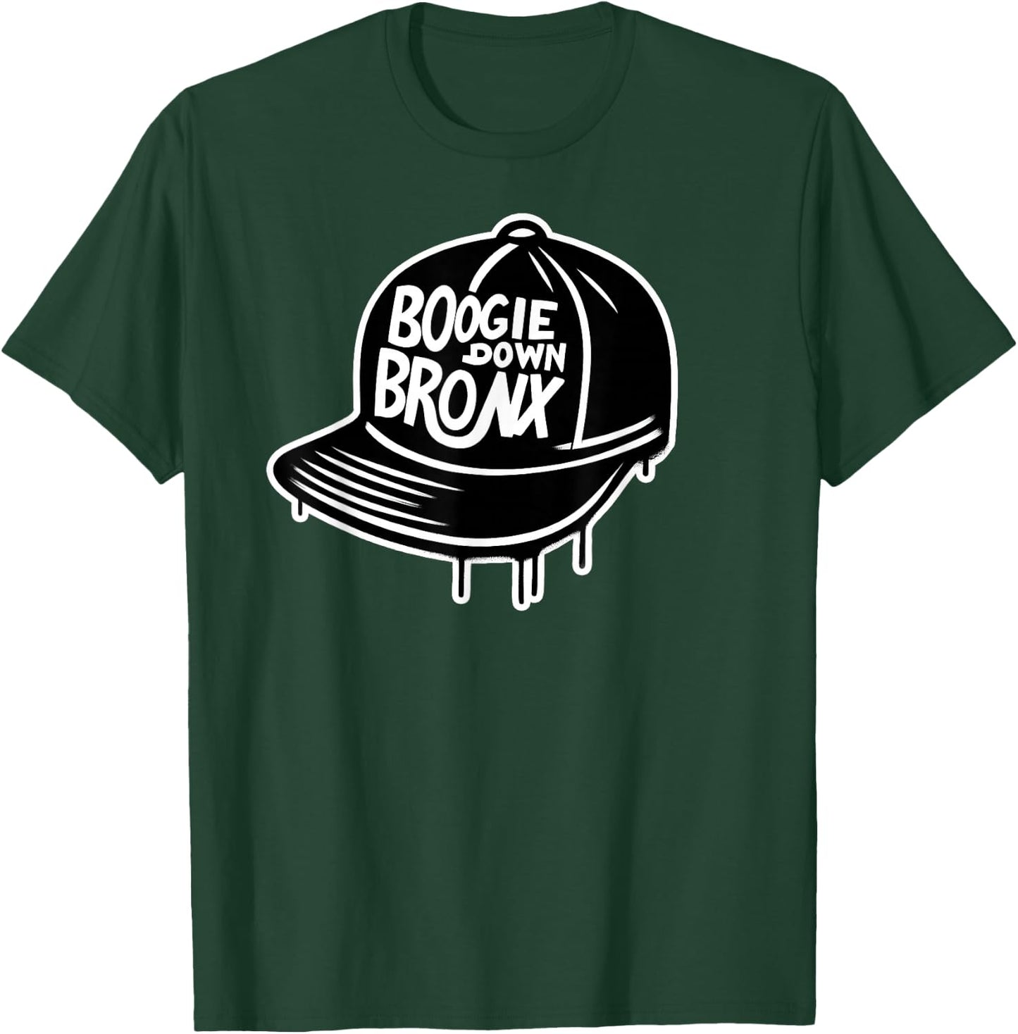 BOOGIE DOWN BRONX NY Retro Hip Hop Clothing Rap Old School T-Shirt - T-Shirt | Forest