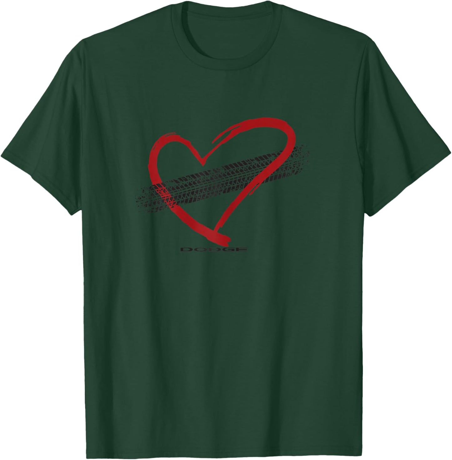 Dodge Heart Burn Out T-Shirt - T-Shirt | Forest