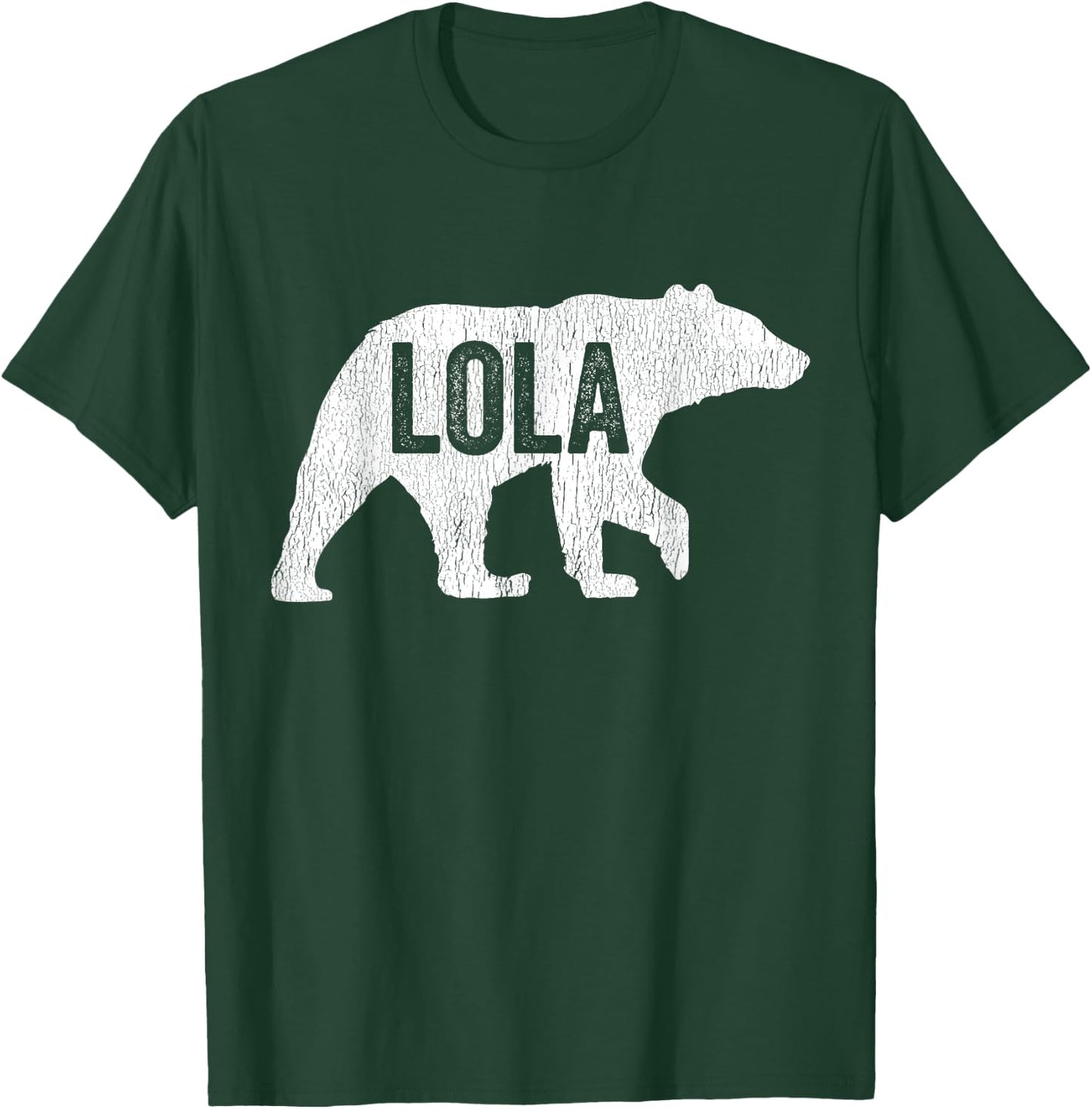 Lola Bear Matching Family Camping Bear Funny Lola T-Shirt - T-Shirt | Forest