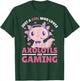 Just A Girl Who Loves Axolotls And Gaming T-Shirt - T-Shirt | Forest