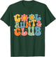 Cool Aunts Club Groovy Retro Smile Aunt Auntie Mother's Day T-Shirt - T-Shirt | Forest