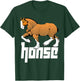 Honse Meme, Big Funny Muscular Horse T-Shirt - T-Shirt | Forest