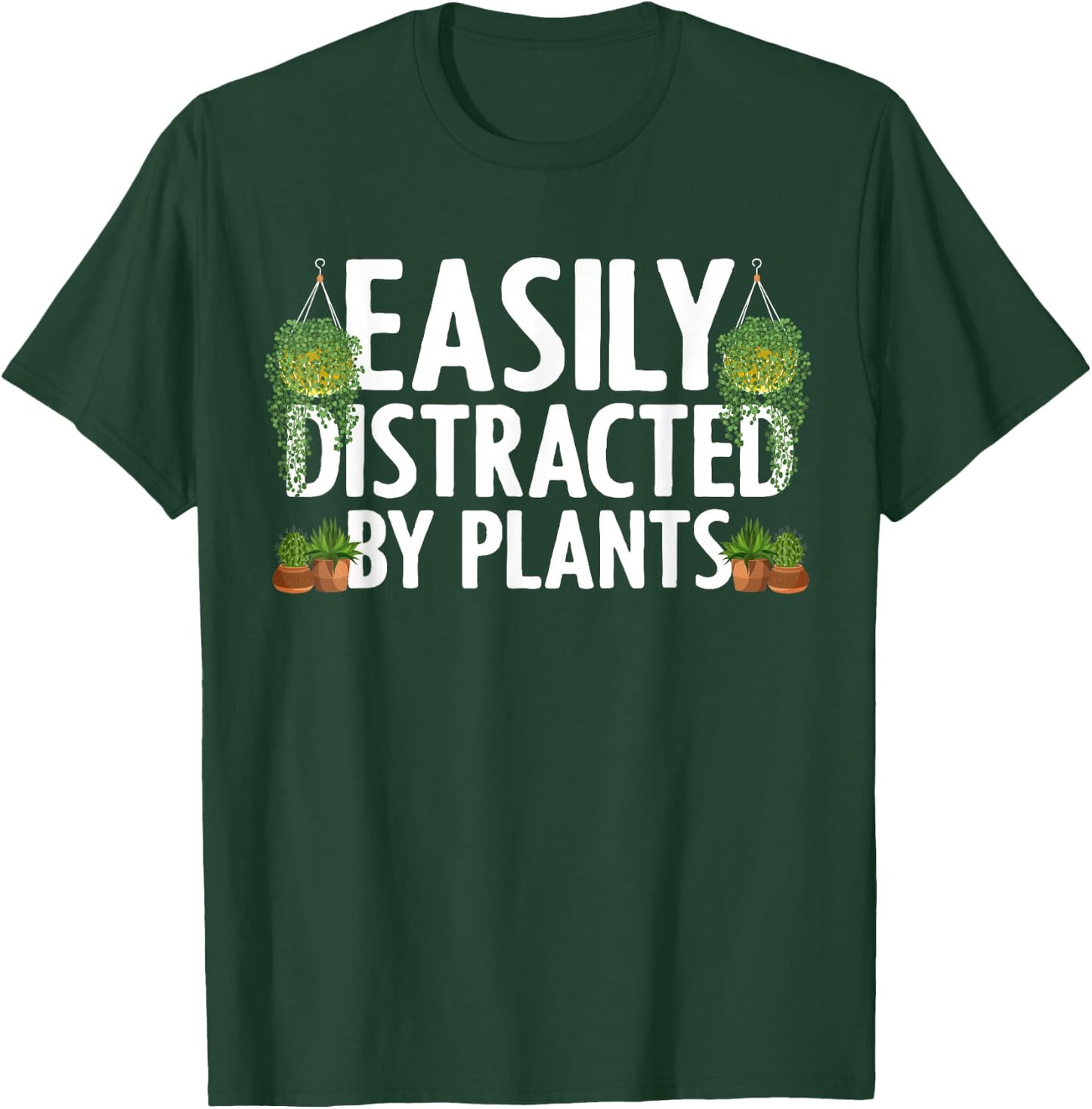 Funny Plant Art Women Gardener Gardening Plant Lover T-Shirt - T-Shirt | Forest