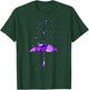 Umbrella Rain Purple For Violet Favorite Color T-Shirt - T-Shirt | Forest