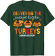 Delivering Cutest Turkeys Labor And Delivery Thanksgiving T-Shirt - T-Shirt | Forest
