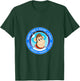 Rocket Monkey Circle Design Front T-Shirt - T-Shirt | Forest