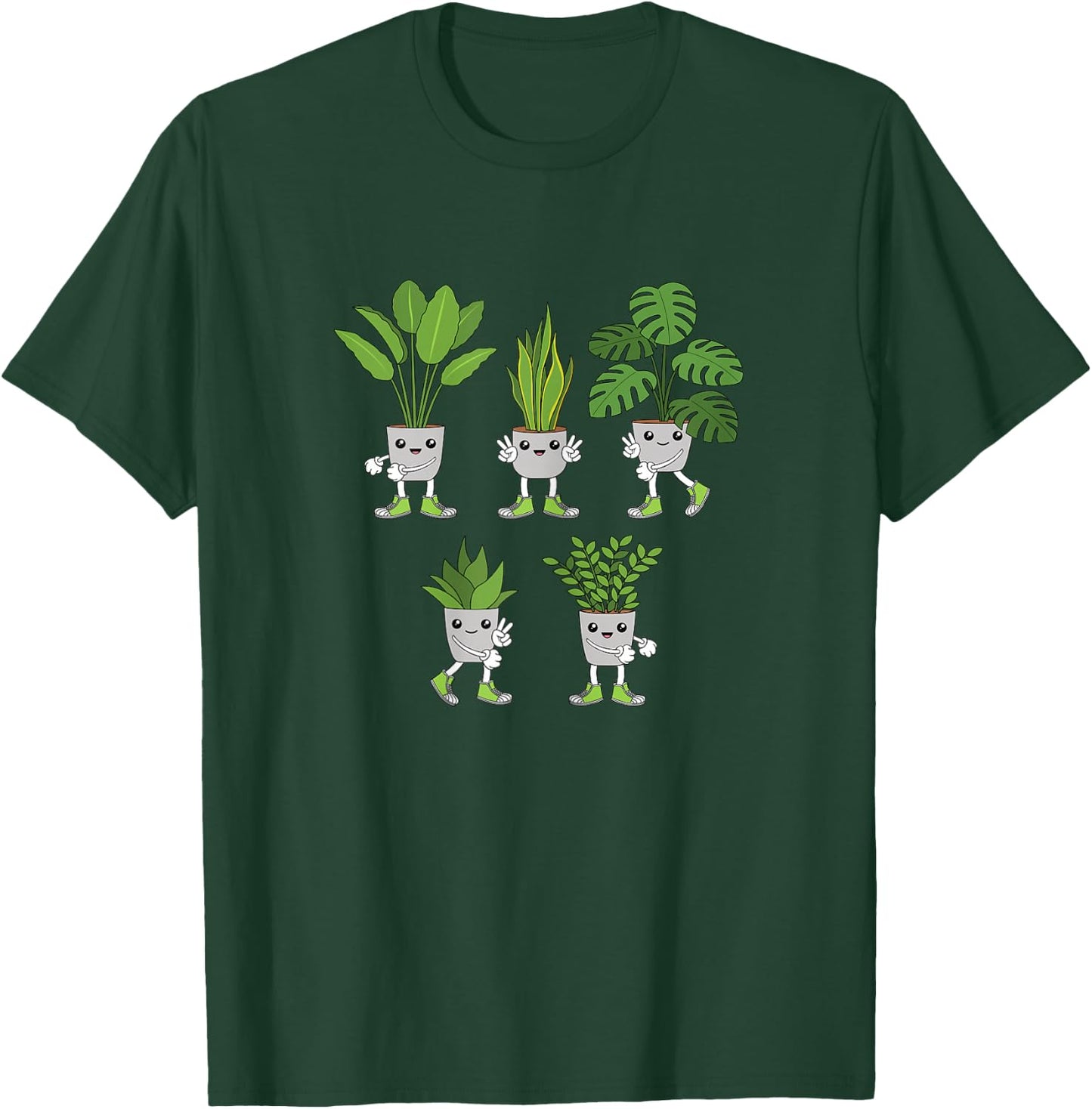 Funny Succulent Plant Lover Gardening Garden Women Girls T-Shirt - T-Shirt | Forest