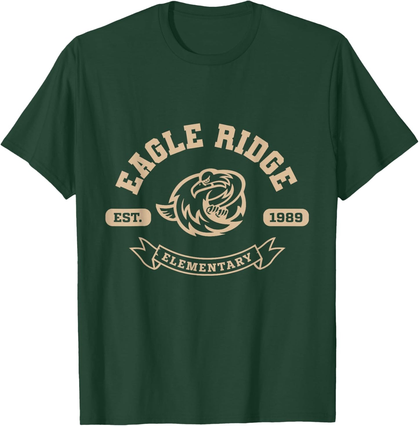 Eagle Ridge Banner T-Shirt - T-Shirt | Forest