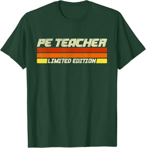 Pe Teacher Limited Edition Retro Physical Education Teacher Women T-Shirt - T-Shirt | Forest
