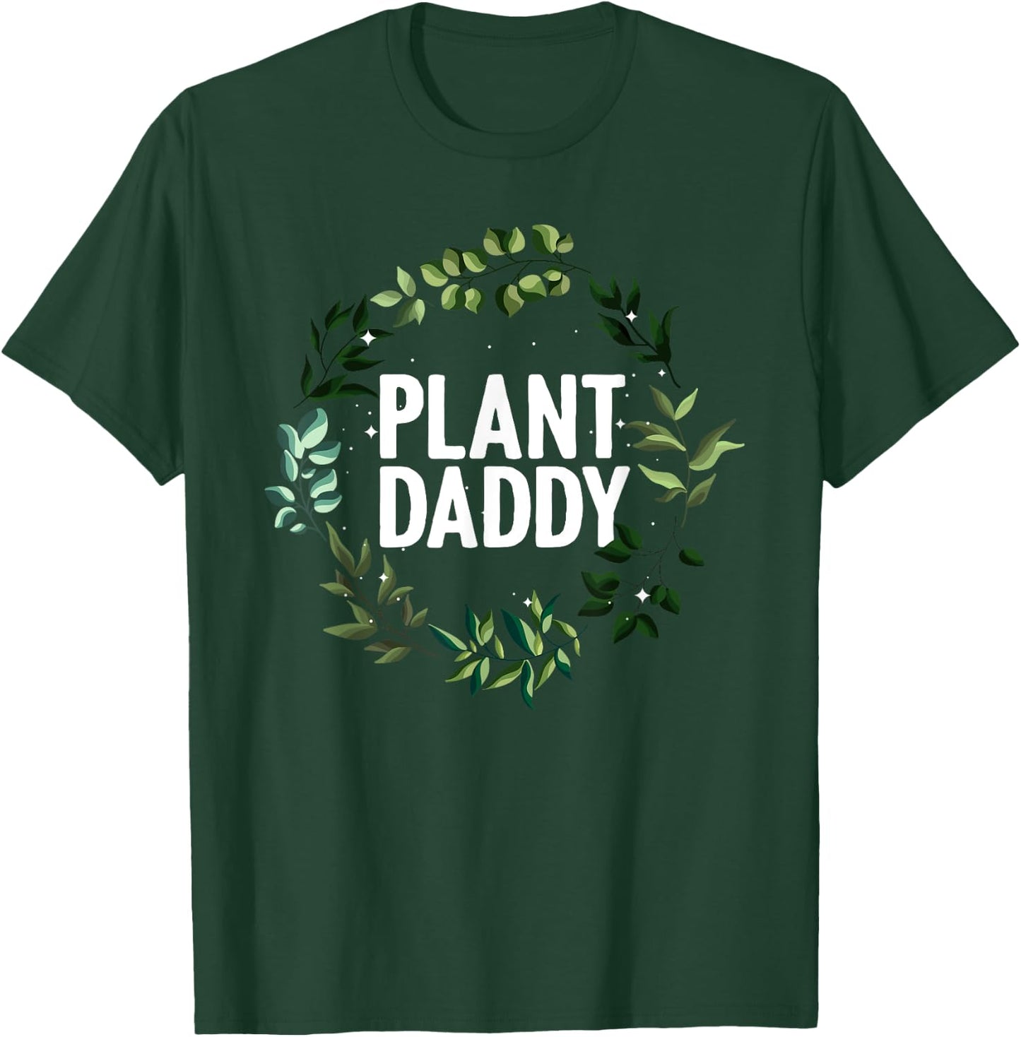 Cool Gardening For Daddy Men Gardener Plant Lover Gardening T-Shirt - T-Shirt | Forest