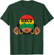 Beautiful Black HBCU Student in Hat T-Shirt - T-Shirt | Forest