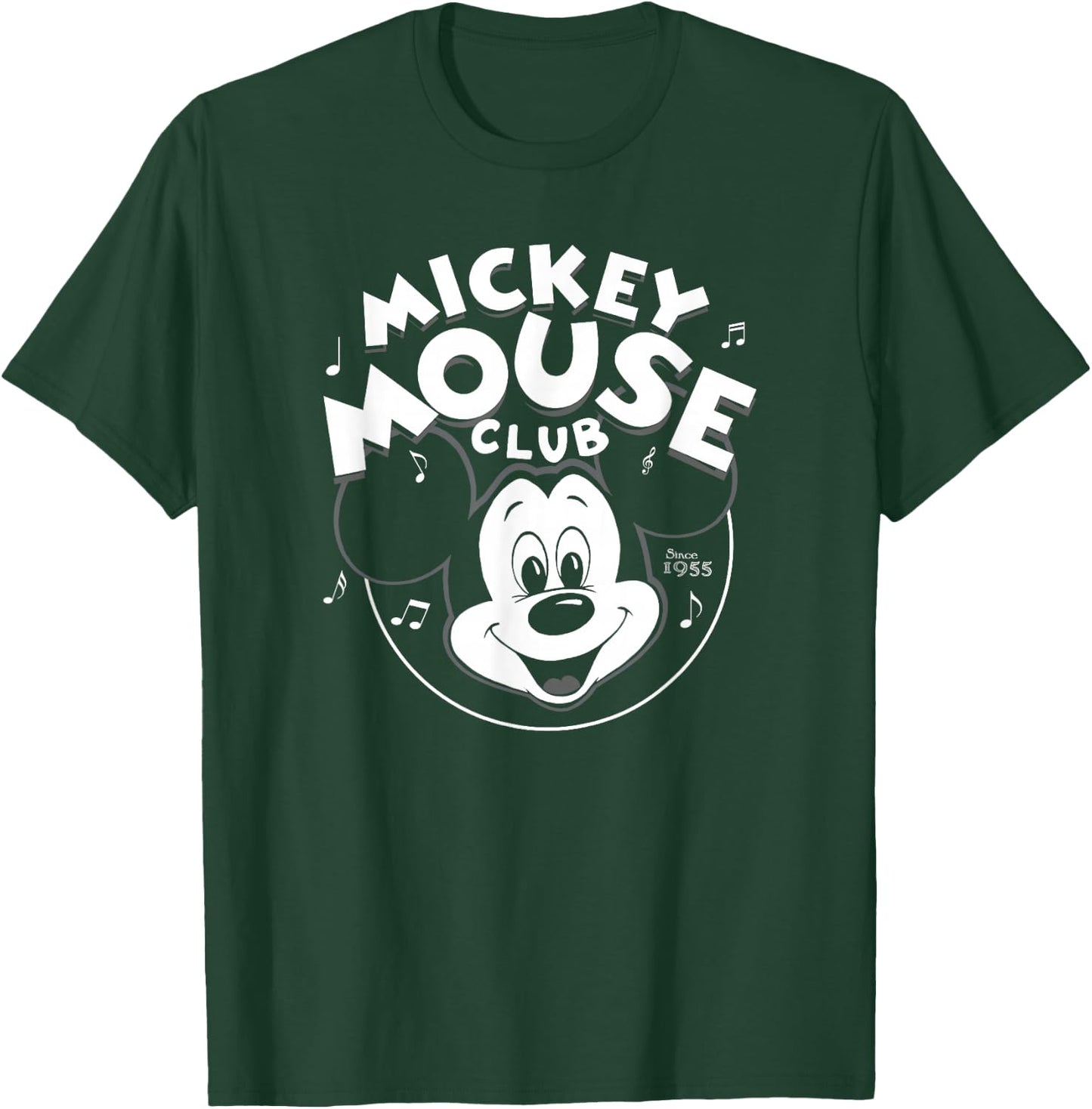 Disney Mickey And Friends Mickey Mouse Club Music Notes T-Shirt - T-Shirt | Forest