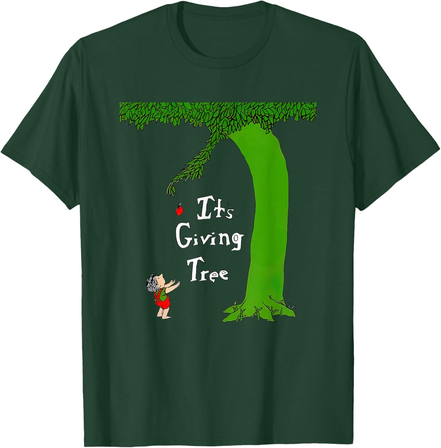 It's Giving Tree Funny Women T-Shirt - T-Shirt | Forest
