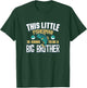 Kids This Little Fisherman Is Going To Be A Big Brother Fishing T-Shirt - T-Shirt | Forest