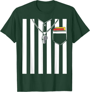 Funny Referee Costume Halloween Costume Funny Referee T-Shirt - T-Shirt | Forest