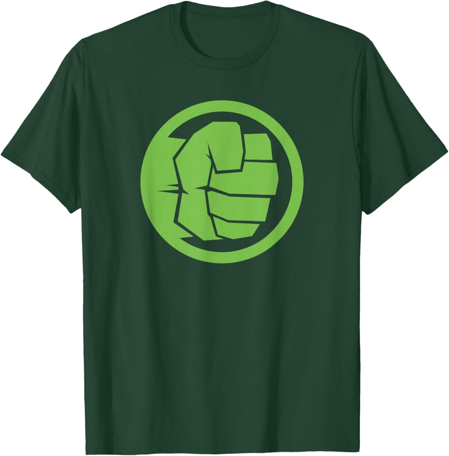 Marvel Comics Classic Avenger Hulk Punch Retro Icon Logo T-Shirt - T-Shirt | Forest