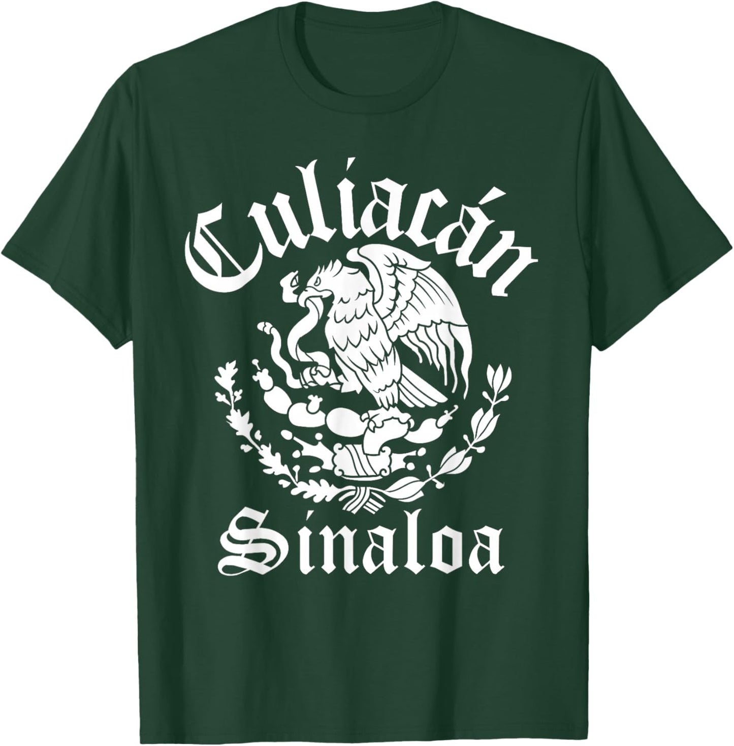 Culiacán Sinaloa with Mexican Emblem Culiacán T-Shirt - T-Shirt | Forest