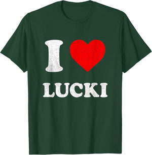 I Love Lucki Shirt T-Shirt - T-Shirt | Forest