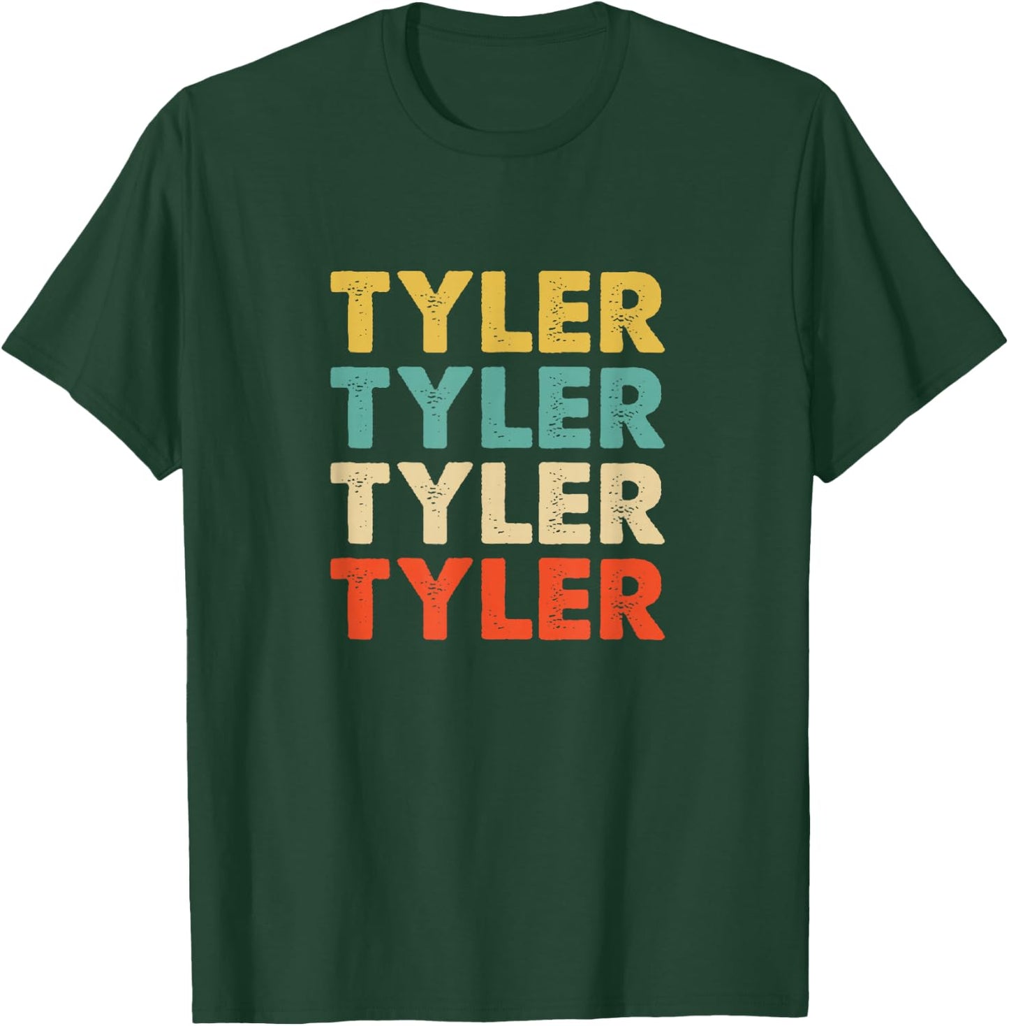Tyler Name T-Shirt - T-Shirt | Forest