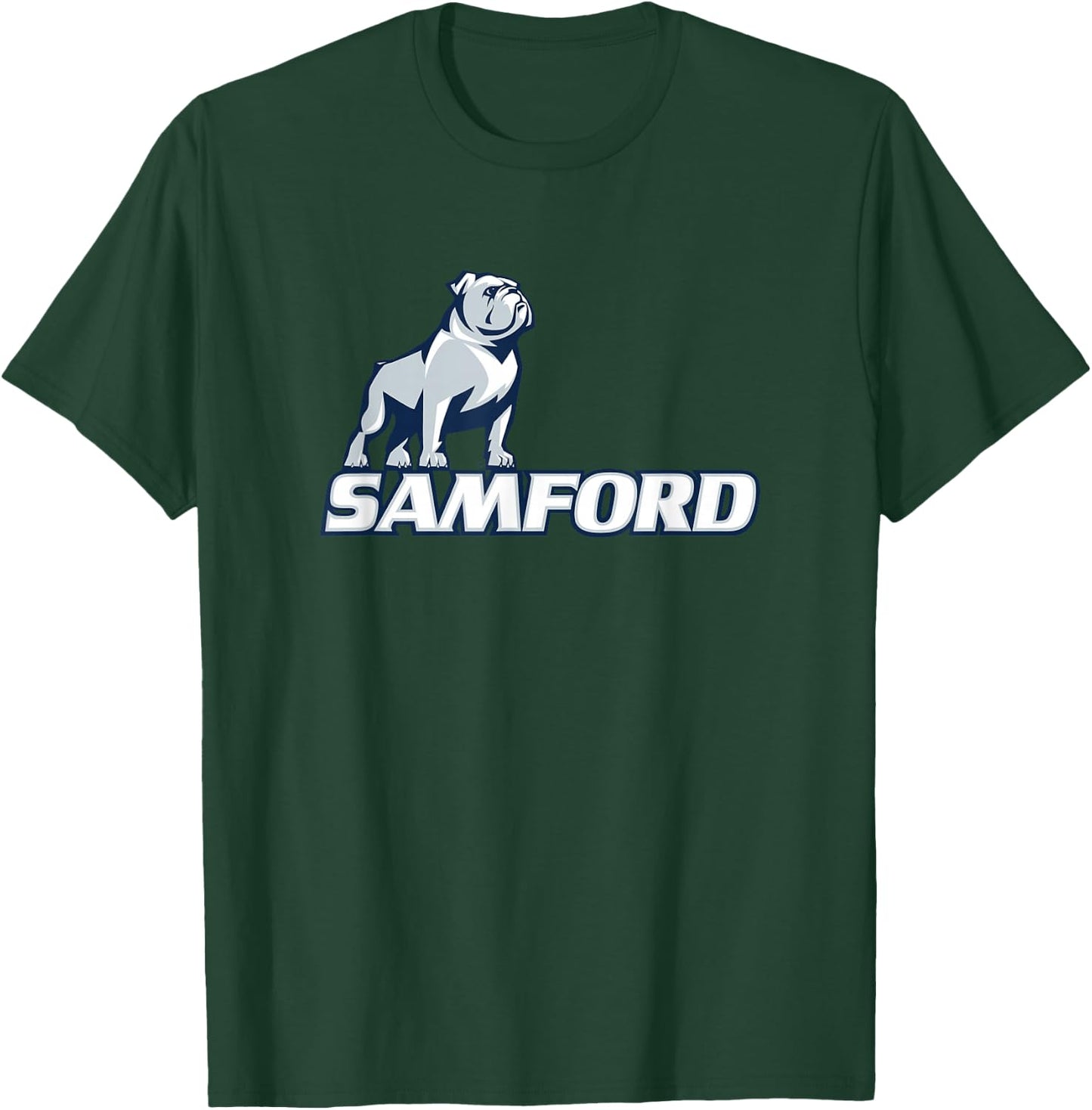 Samford Bulldogs | Official NCAA University Merch | PPSAM01 T-Shirt - T-Shirt | Forest