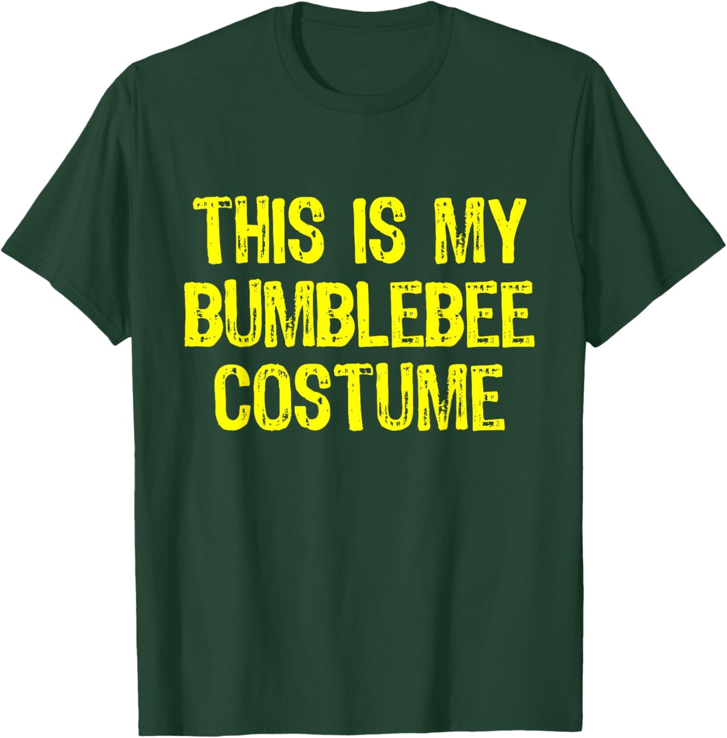 This Is My Bumblebee Costume Halloween Simple Bumble-Bee T-Shirt - T-Shirt | Forest