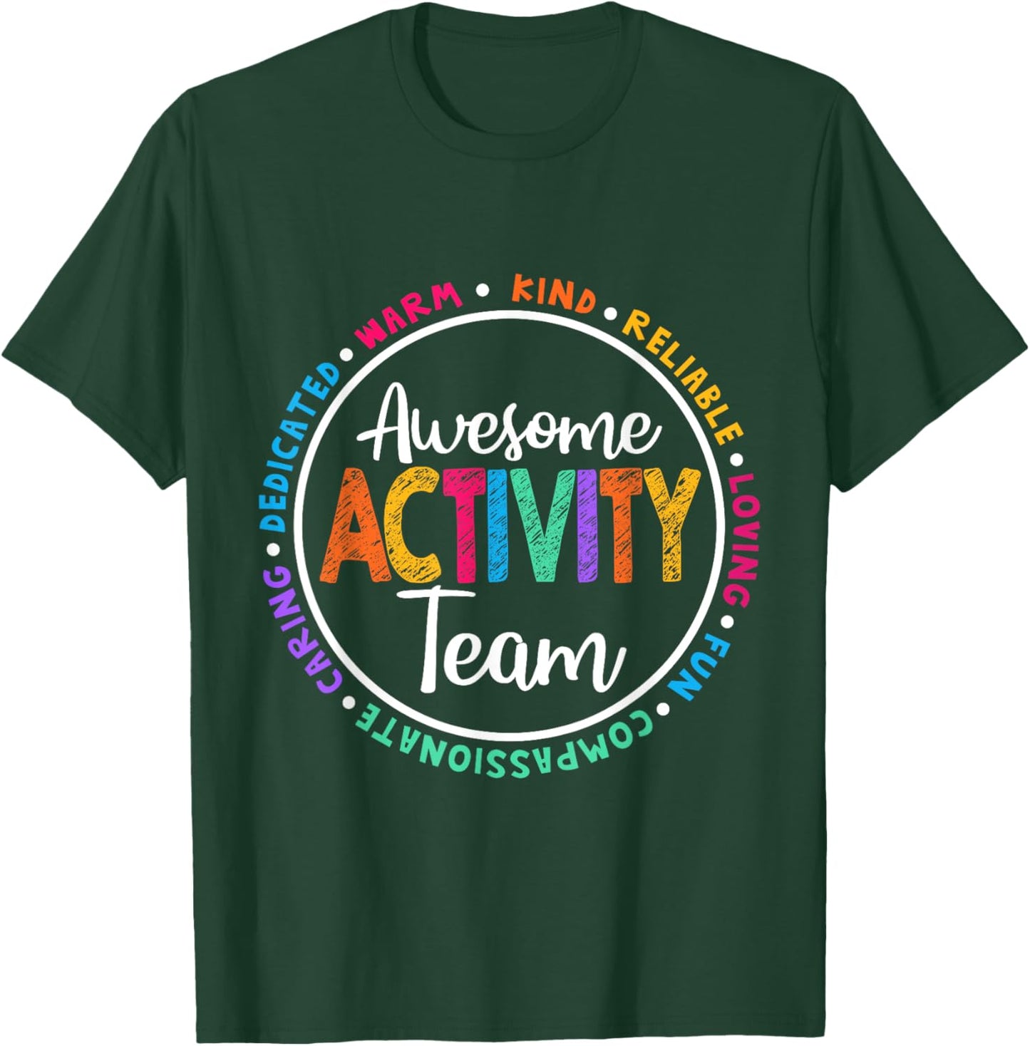 Awesome Activity Team Squad Professionals Week Director Crew T-Shirt - T-Shirt | Forest