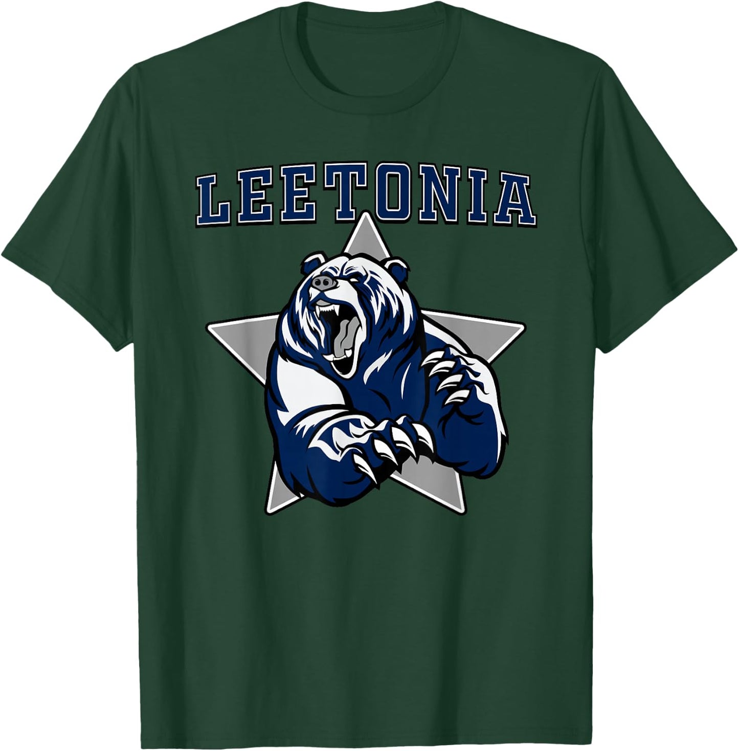 Leetonia Bears High School Team Spirit T-Shirt - T-Shirt | Forest