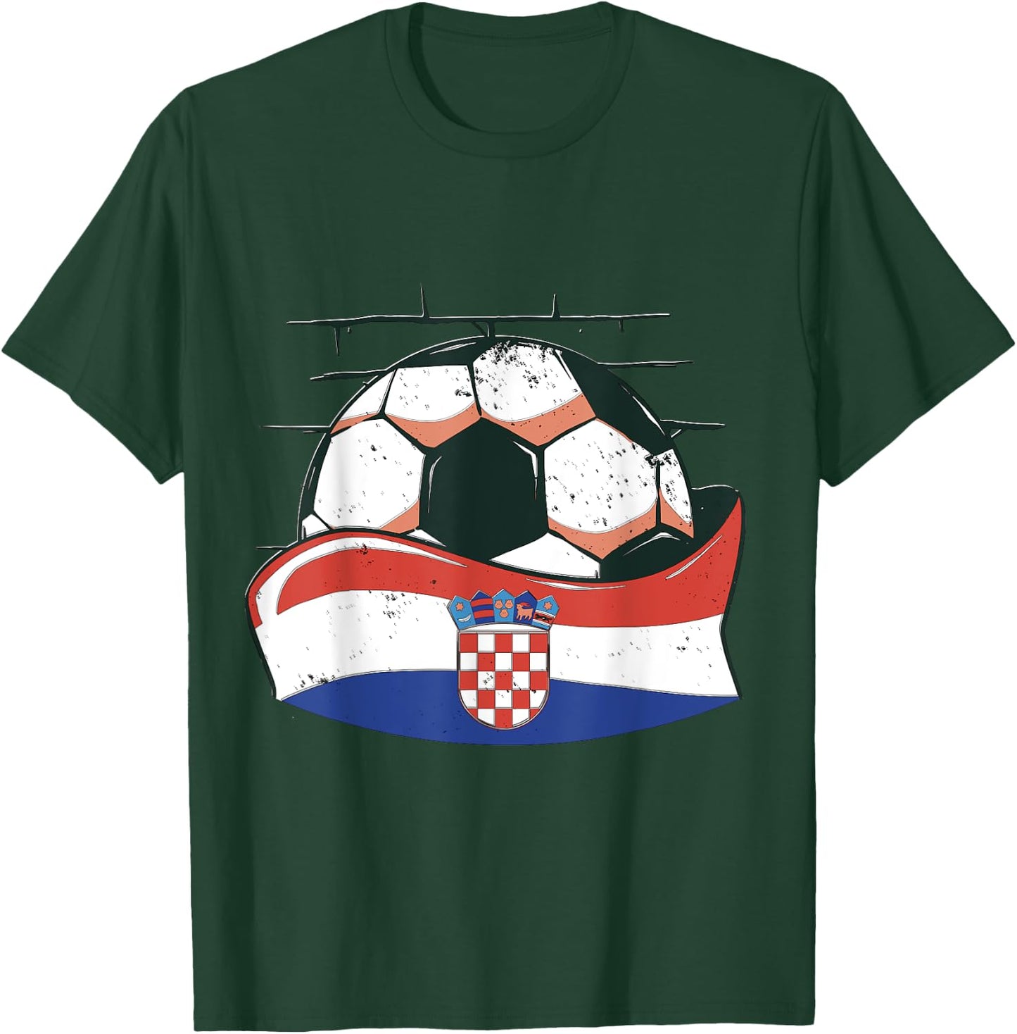 Croatia Soccer Team, Croatia Football National Country T-Shirt - T-Shirt | Forest