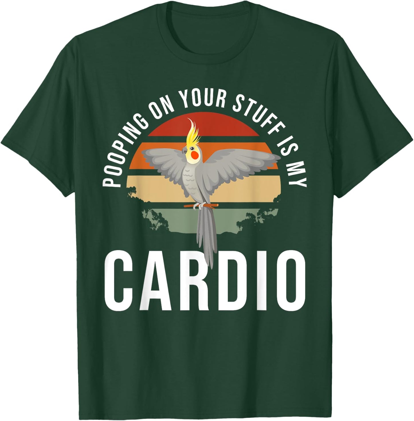 Cockatiel Owner Bird Lover Funny Cockatiel T-Shirt - T-Shirt | Forest