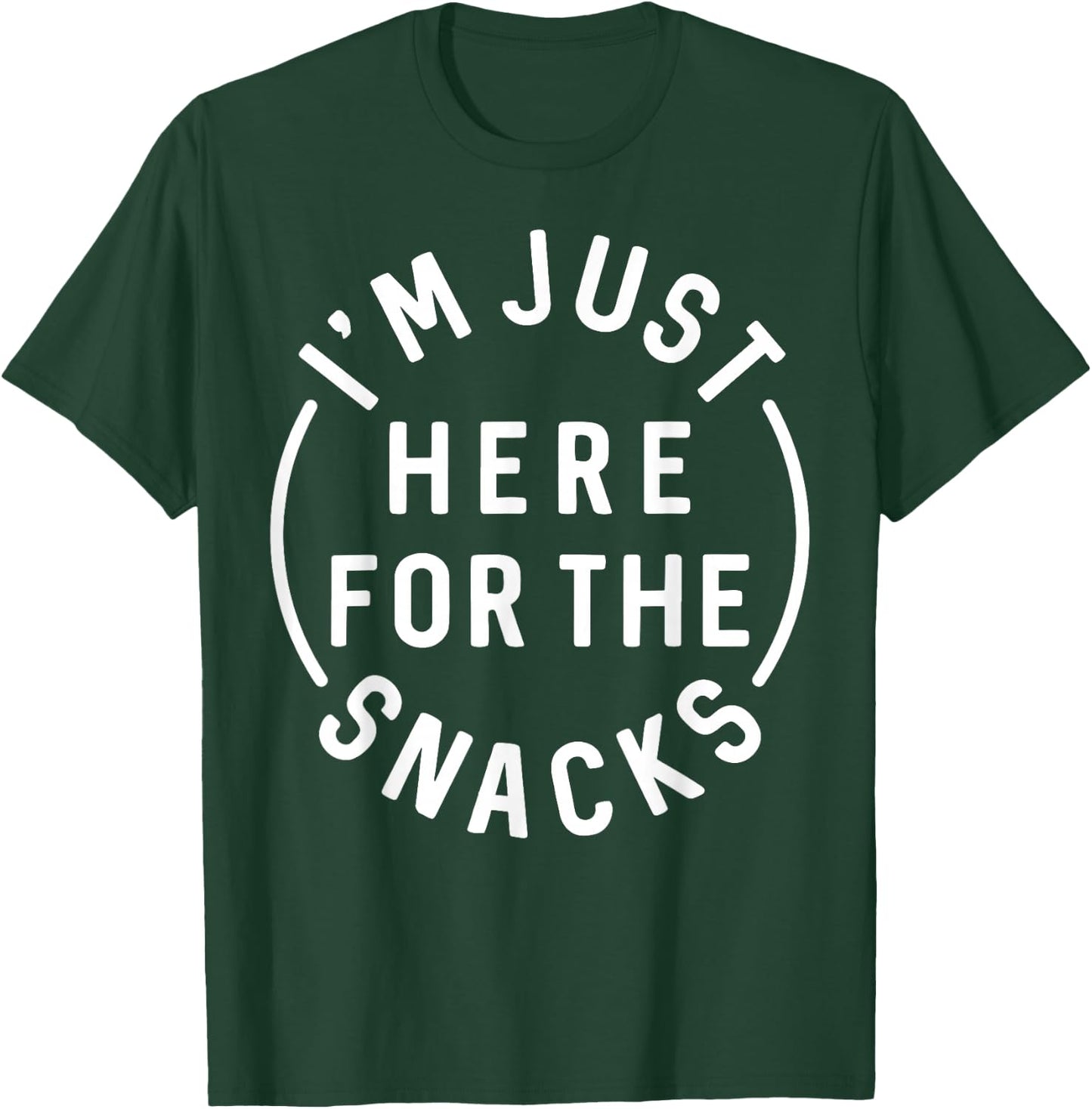 I'm Just Here For The Snacks Toddler Kids T-Shirt - T-Shirt | Forest