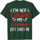 I'm Not Spoiled My Granny Loves Me Funny Child Family Loves T-Shirt - T-Shirt | Forest
