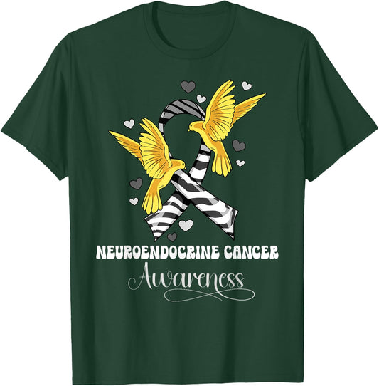 Neuroendocrine Cancer Awareness T-Shirt - T-Shirt | Forest