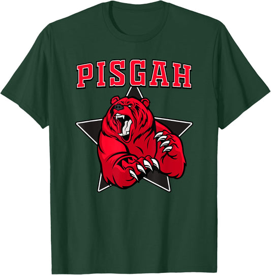 Pisgah Bears High School Team Spirit T-Shirt - T-Shirt | Forest